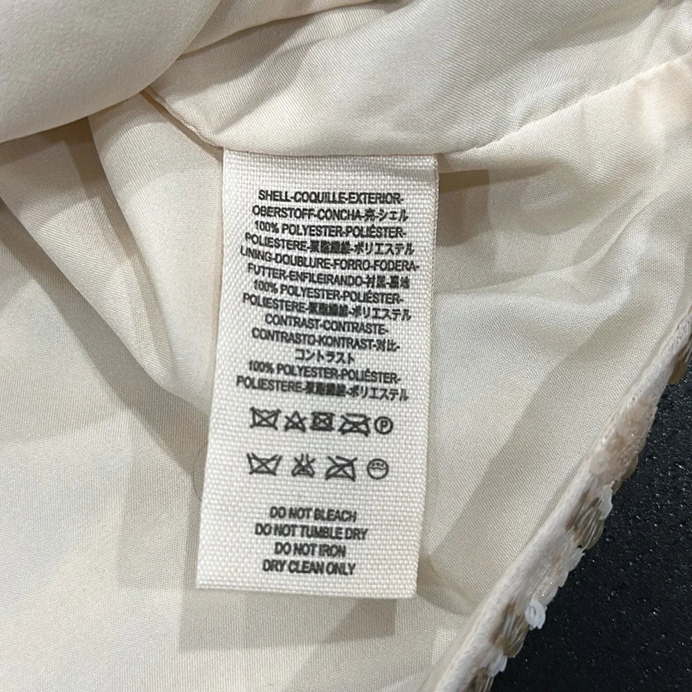 Free People Saylor Harper Sequin Shift Dress - S - Picture 12 of 13